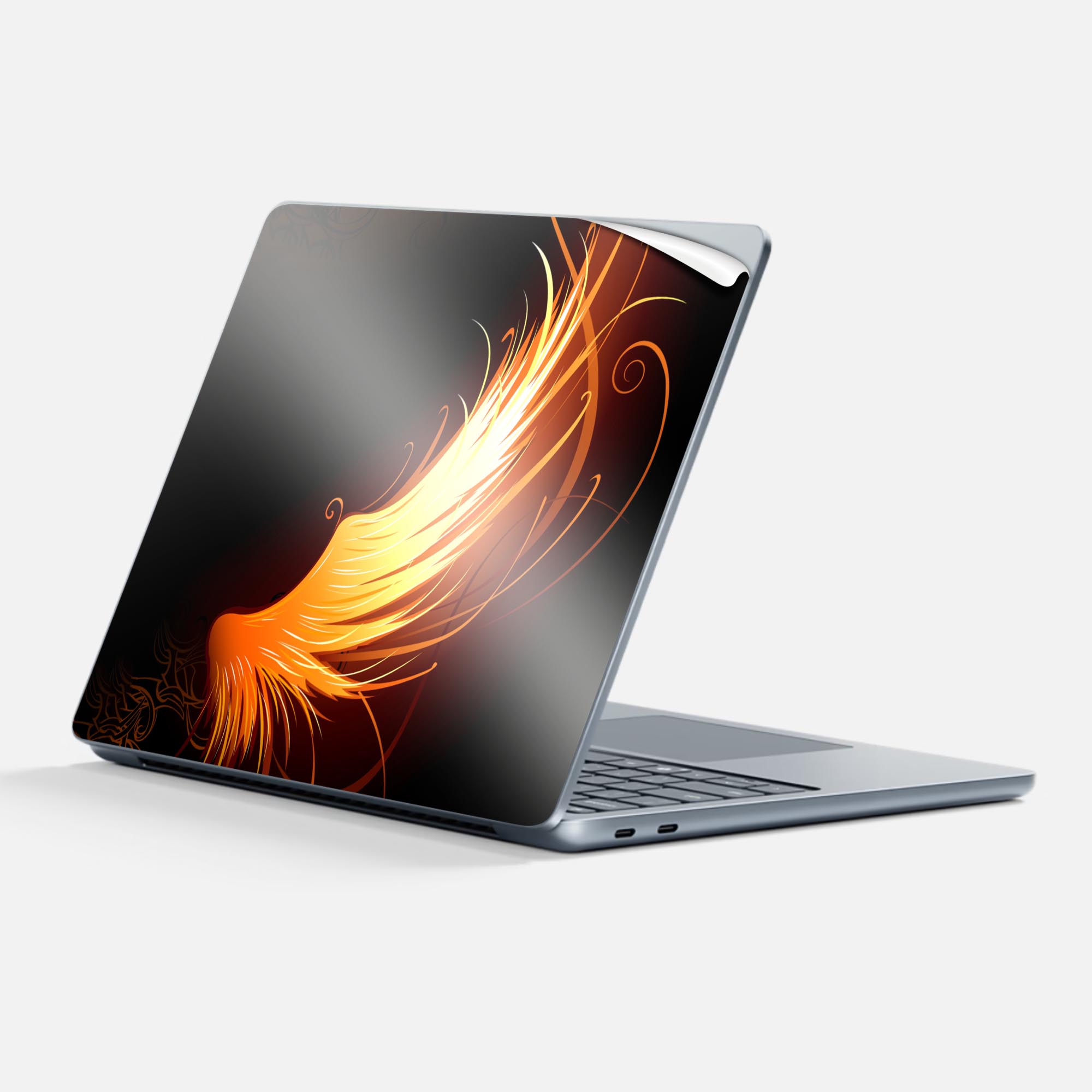 商品特徴・貼るだけでかんたん着せ替え、Surfac Laptop(第7世代) 13インチ 共通対応デザインスキンシール・高精細プリントで写真と遜色のない仕上がり！半光沢シートでしっとりツヤのある表現力・ちょっとしたすり傷からSurface本...