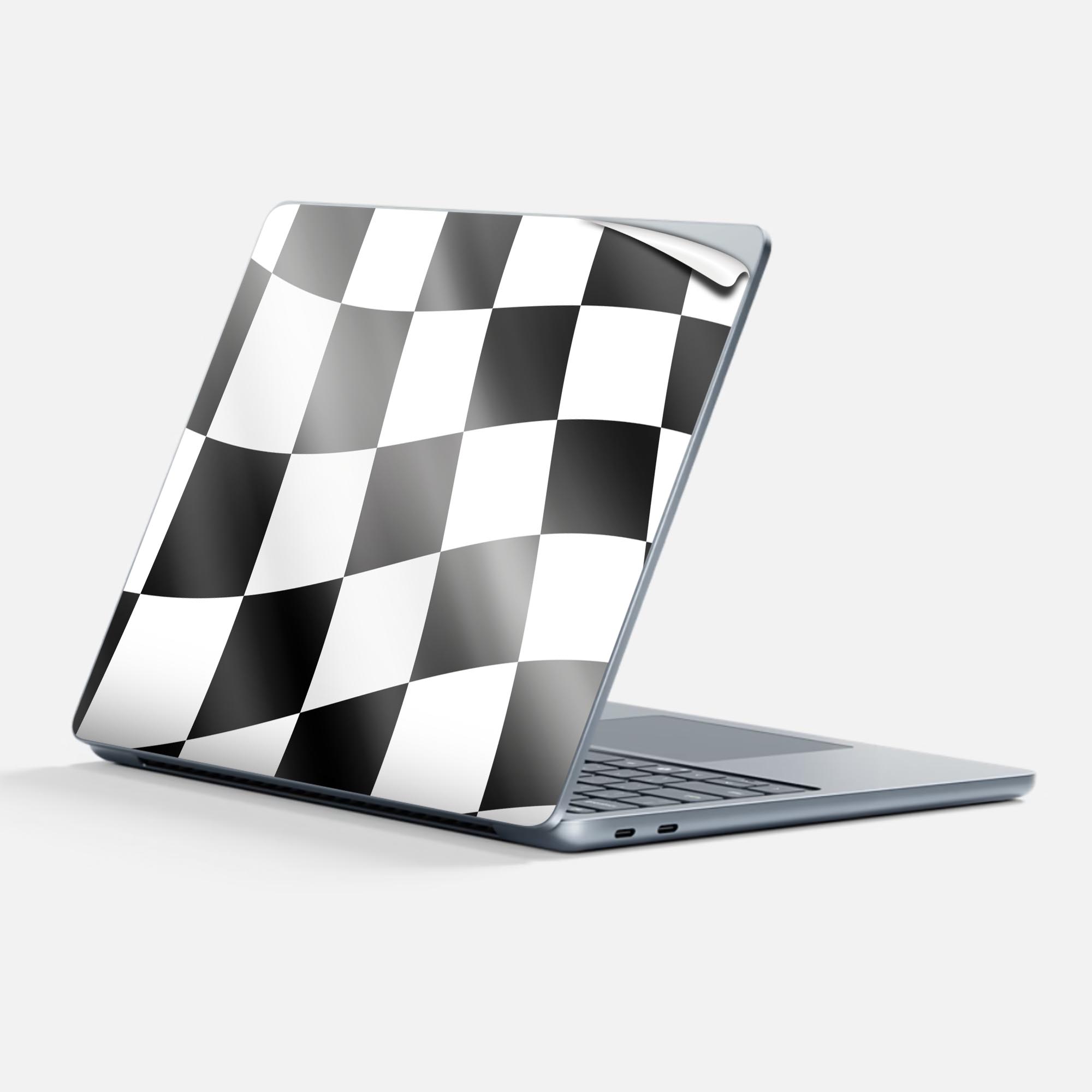 Surface Laptop 第7世代 13 インチ 用 スキンシール 全面スキンシール フル 背面 底 ステッカー 保護シ..