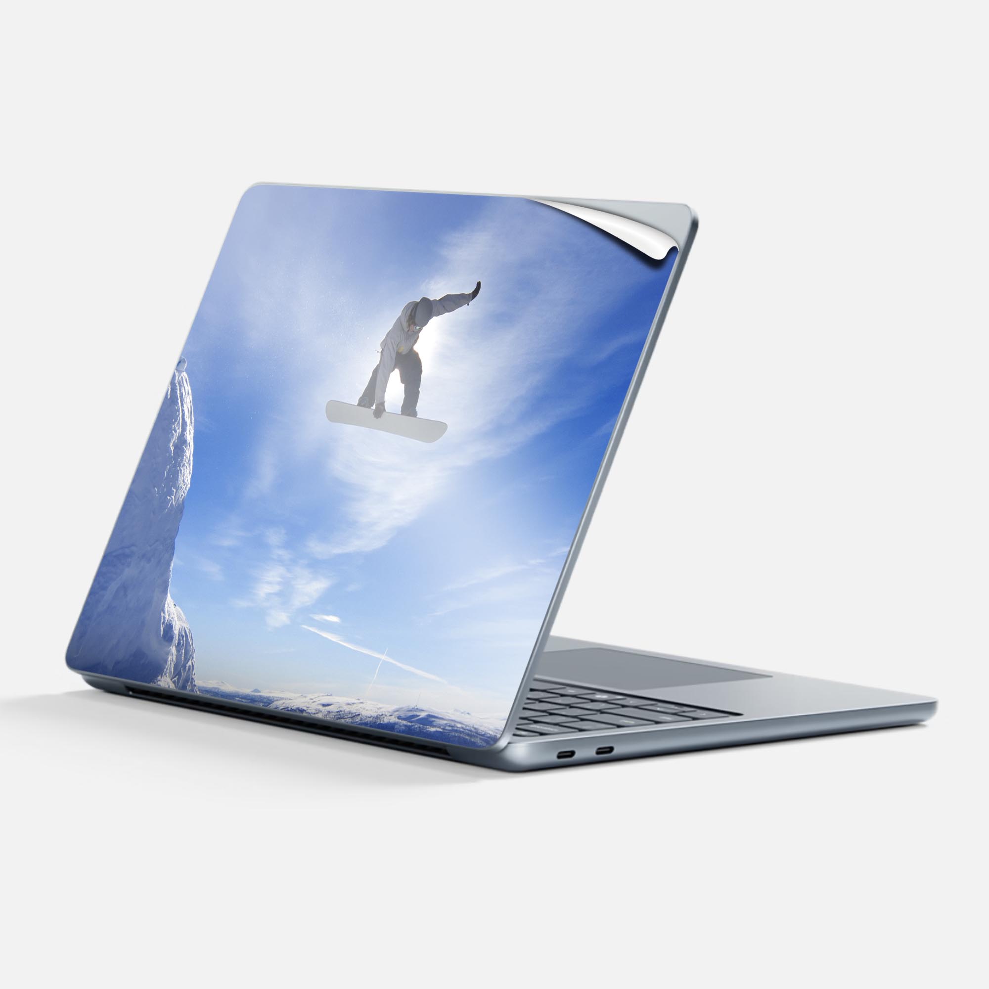 Surface Laptop 第7世代 13 インチ 用 スキンシール 全面スキンシール フル 背面 底 ステッカー 保護シ..