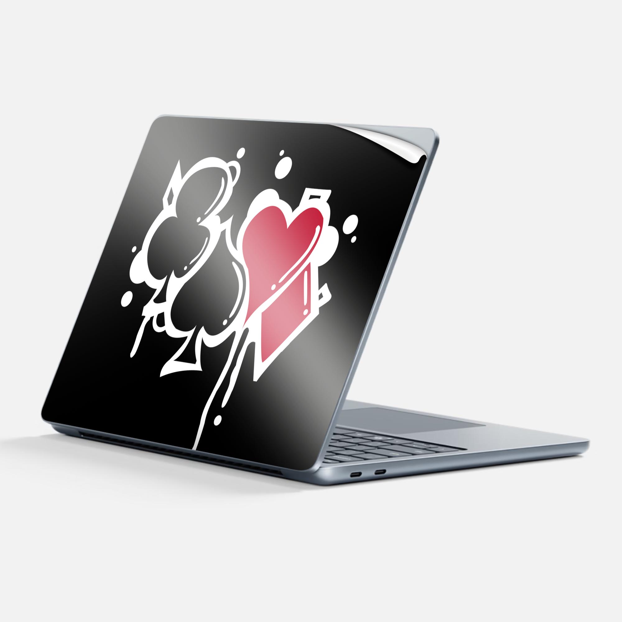 商品特徴・貼るだけでかんたん着せ替え、Surfac Laptop(第7世代) 13インチ 共通対応デザインスキンシール・高精細プリントで写真と遜色のない仕上がり！半光沢シートでしっとりツヤのある表現力・ちょっとしたすり傷からSurface本...