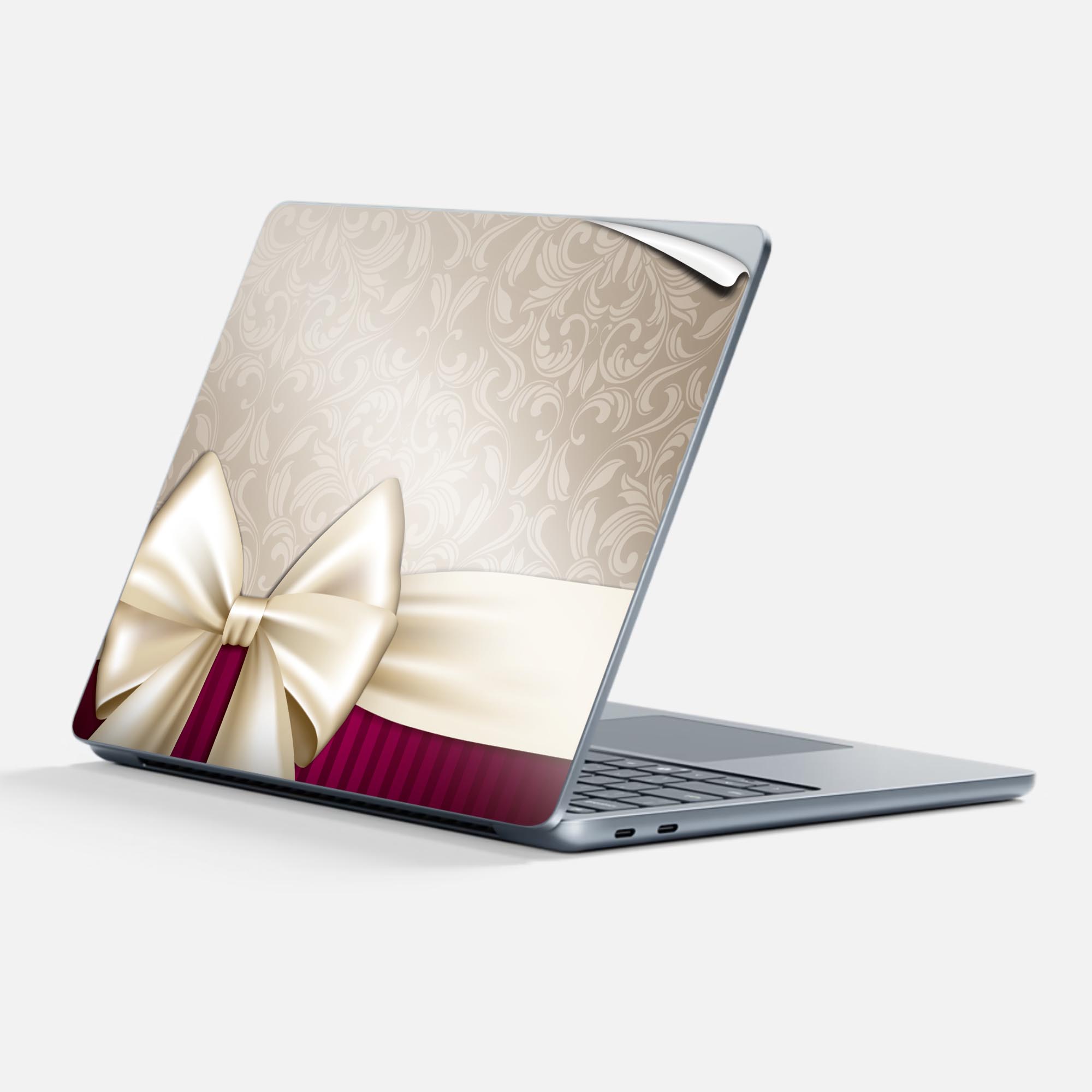 Surface Laptop 第7世代 13 インチ 用 スキンシール 全面スキンシール フル 背面 底 ステッカー 保護シ..