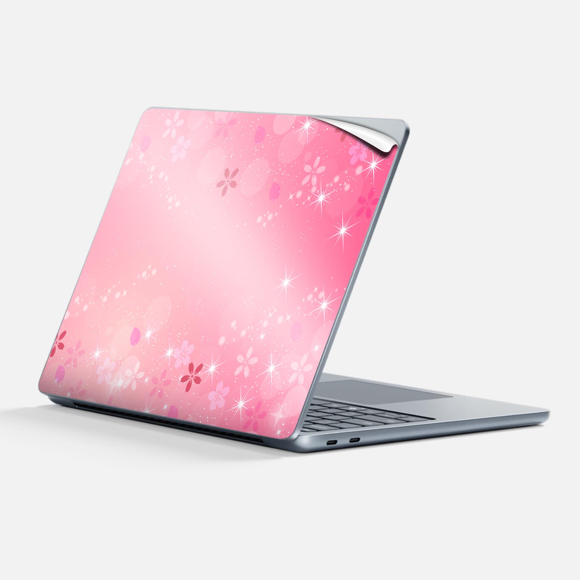 Surface Laptop 第7世代 13 インチ 用 スキンシール 全面スキンシール フル 背面 底 ステッカー 保護シ..