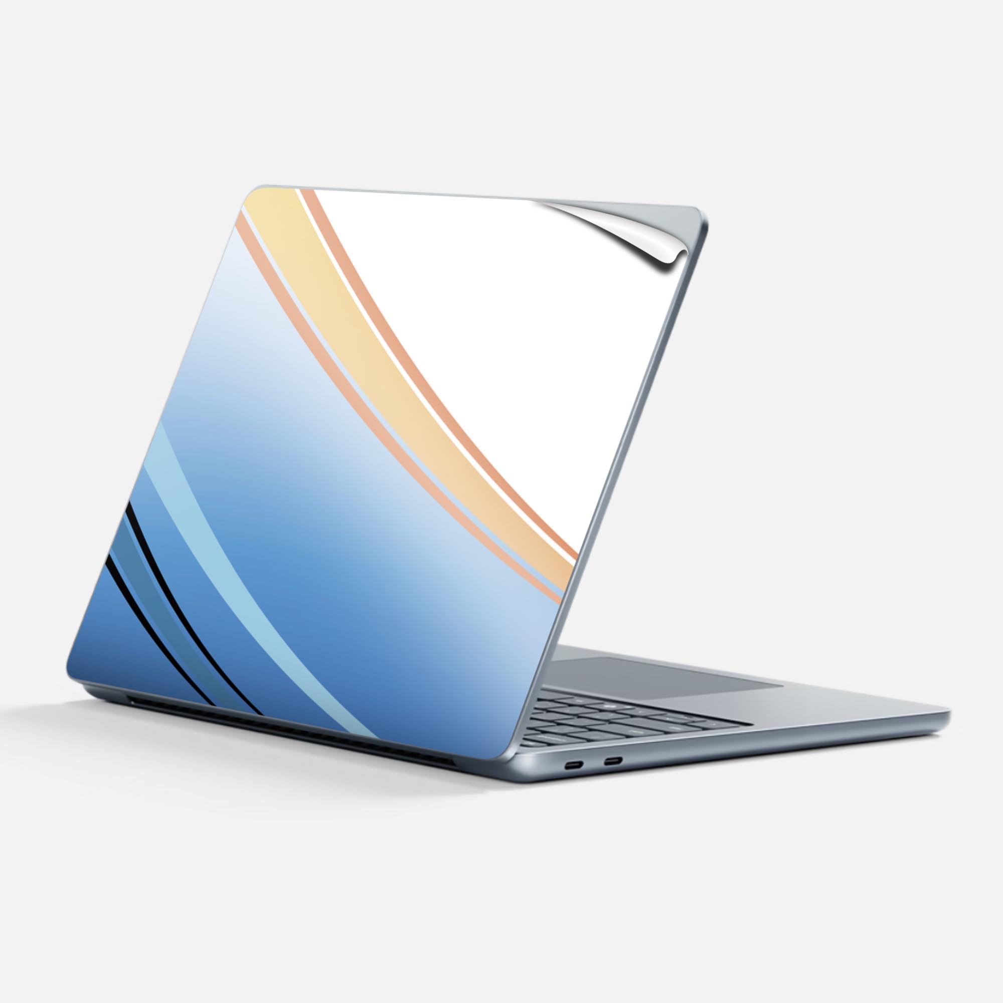 商品特徴・貼るだけでかんたん着せ替え、Surfac Laptop(第7世代) 13インチ 共通対応デザインスキンシール・高精細プリントで写真と遜色のない仕上がり！半光沢シートでしっとりツヤのある表現力・ちょっとしたすり傷からSurface本体を保護・接着部はエアフリー素材で気泡の心配も軽減・再剥離素材なので貼り付け時の調整も安心注意事項画像はサンプルですので、ご覧の環境によっては多少色味に違いを感じる場合がございます。 イメージと違った、モニターと色味が異なるという理由での交換や返金はご対応出来かねます。スキンシールのみの販売で、本体は付属しません。また、シールは背面部用のみとなります。初回貼付時の位置調整や貼り直しは可能ですが、しっかりと押し付けて接着させた後の再剥離、再利用は保証しておりません。また接着部に油分や汚れが付着しますと角の部分は剥がれやすくなりますので、貼付時はあまり触れないようにご注意ください。無地のセミグロスシートにデザインをプリントした商品で、デコなどの加工はございません。 凹凸や光沢があるように見えたり布地や金属を素材にしたように見える商品もありますが、デザインの図版によるものです。印刷時に微妙な画像のズレが生じる場合がございます。ご注文後に1点1点制作する受注生産品の為、不良品以外のご返品や交換は固くお断りします。 発送について完全受注生産のハンドメイド商品となりますので、既製品と比べて発送までお時間を頂いています。 基本的に決済確認後、最大で10営業日での発送となります。繁忙期や休業日明けの場合はさらに時間がかかる場合があります。 その際には別途メールにてご連絡致します。メール便の場合、発送日から到着までに2?4日ほどかかる場合が多く、紛失などの保障もご対応できかねます。あらかじめご了承下さい。