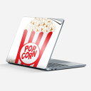 Surface Laptop 第7世代 13 インチ 用 スキンシール 全面スキンシール フル 背面 底 ステッカー 保護シール キャラクター かわいい 003406 食べ物 シンプル 赤 白|詳細画像