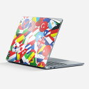 Surface Laptop 第7世代 13 インチ 用 スキンシール 全面スキンシール フル laptop7用 背面 底 ステッカー 保護シール キャラクター...