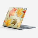 Surface Laptop 第7世代 13 インチ 用 スキンシール 全面スキンシール フル laptop7用 背面 底 ステッカー 保護シール キャラクター かわいい 023396 女性 顔 人物 003724 紅葉 秋 イラスト