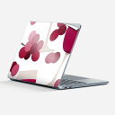 Surface Laptop 第7世代 13 インチ 用 スキンシール 全面スキンシール フル 背面 底 ステッカー 保護シール キャラクター かわいい 003819 ぶどう イラスト 紫