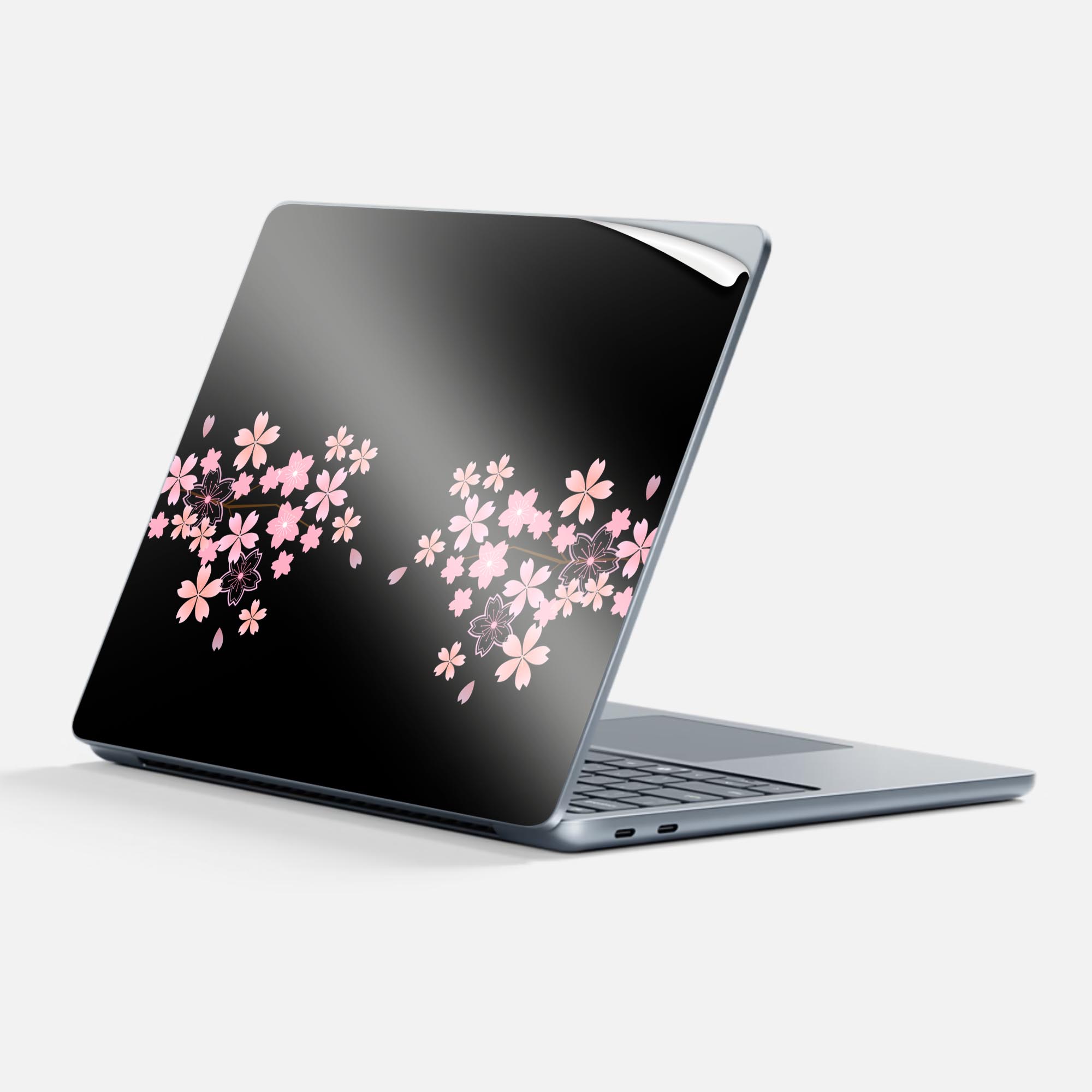 Surface Laptop 第7世代 13 インチ 用 スキンシール 全面スキンシール フル 背面 底 ステッカー 保護シ..