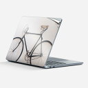 Surface Laptop 第7世代 13 インチ 用 スキンシール 全面スキンシール フル 背面 底 ステッカー 保護シール キャラクター かわいい 022973 自転車 写真