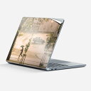 Surface Laptop 第7世代 13 インチ 用 スキンシール 全面スキンシール フル 背面 底 ステッカー 保護シール キャラクター かわいい 023545 雨 風景 傘