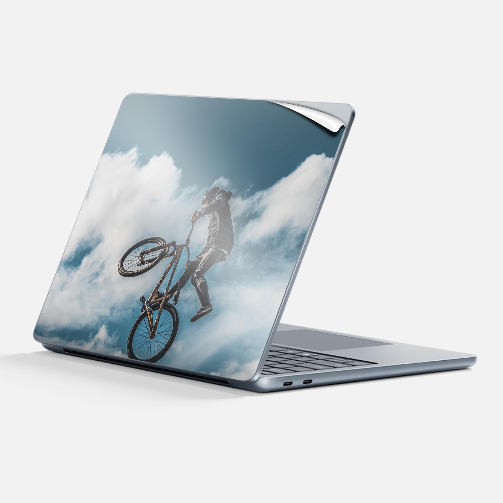 Surface Laptop 第7世代 13 インチ 用 スキンシール 全面スキンシール フル 背面 底 ステッカー 保護シ..