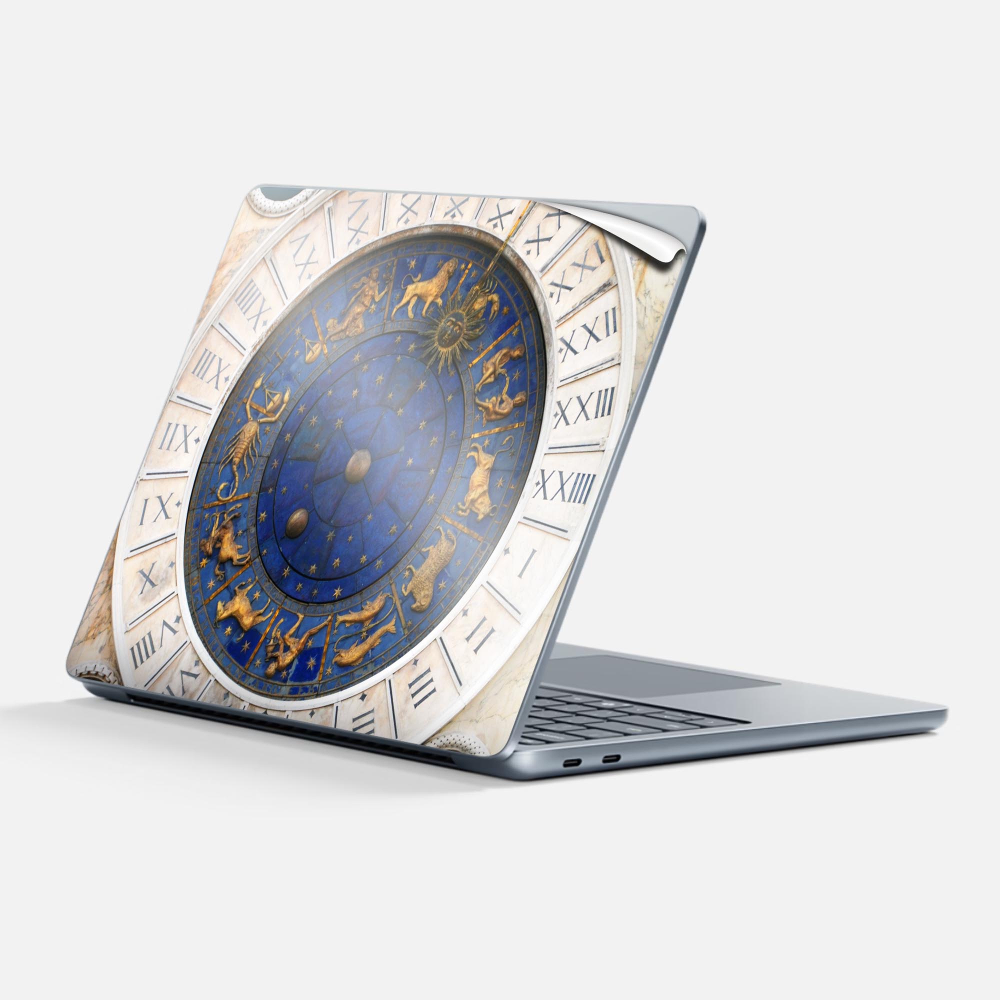 Surface Laptop 第7世代 13 インチ 用 スキンシール 全面スキンシール フル 背面 底 ステッカー 保護シ..