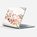 Surface Laptop 第7世代 13 インチ 用 スキンシール 全面スキンシール フル laptop7用 背面 底 ステッカー 保護シール キャラクター かわいい 023396 女性 顔 人物 033403 秋 葉っぱ