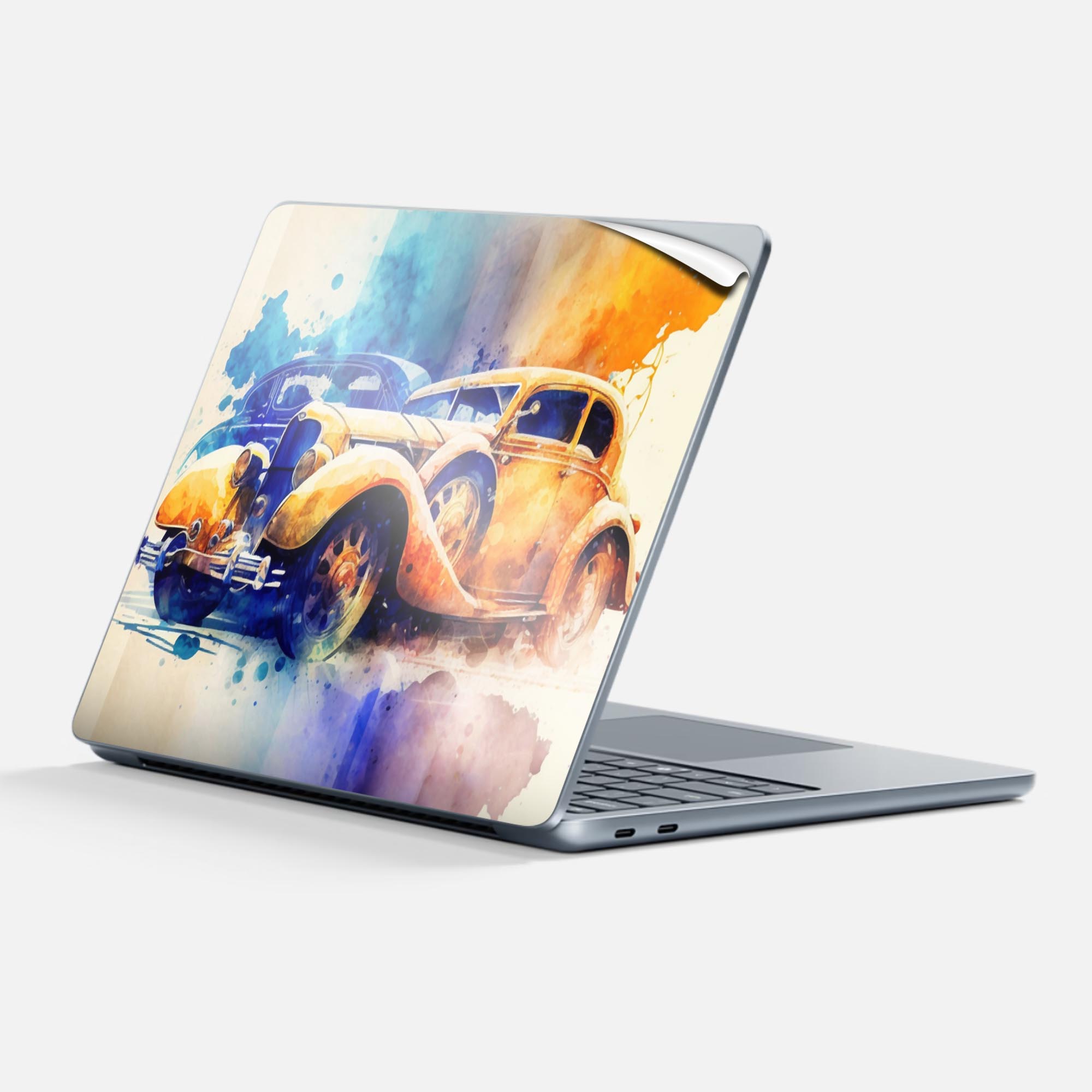 Surface Laptop 第7世代 13 インチ 用 スキンシール 全面スキンシール フル 背面 底 ステッカー 保護シ..