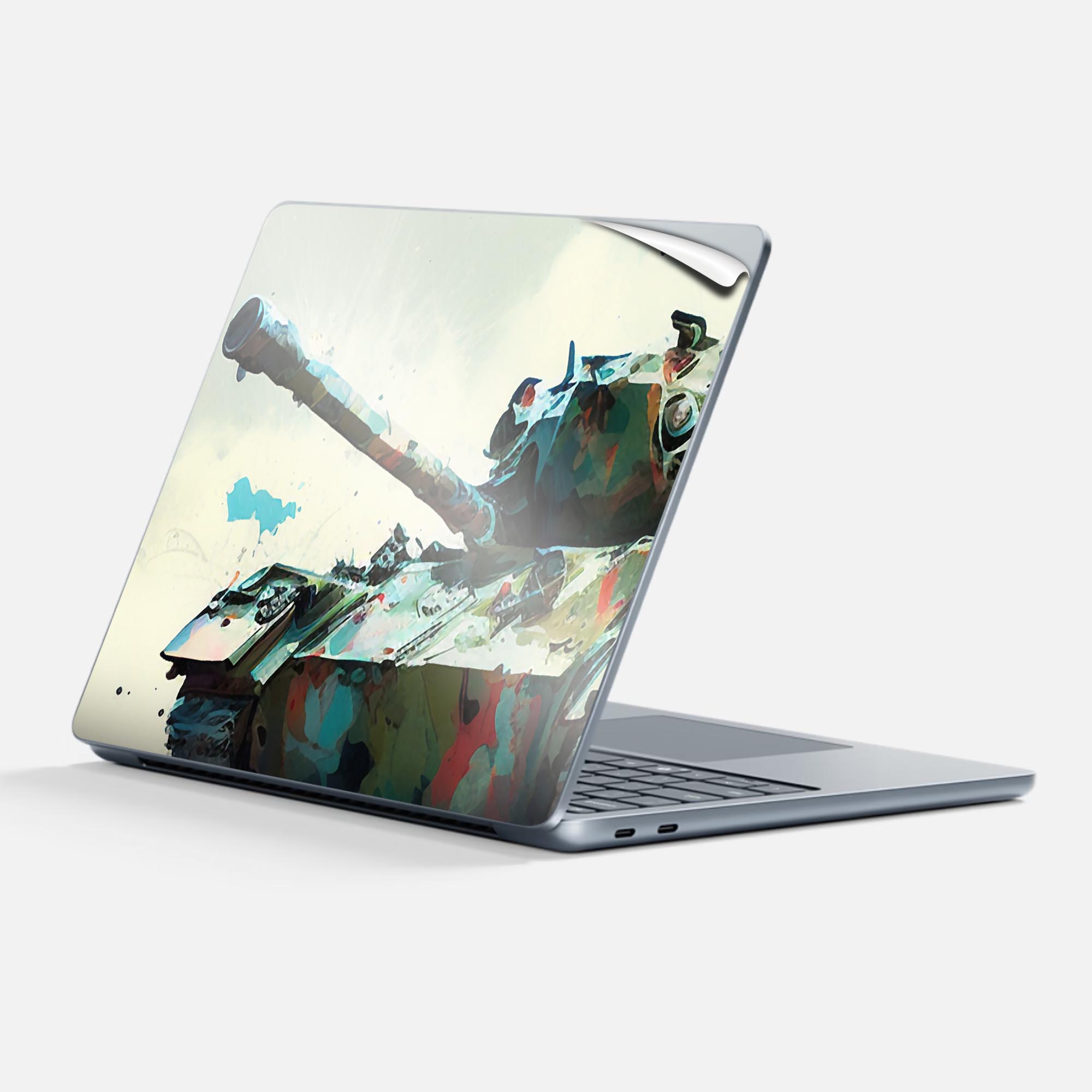 Surface Laptop 第7世代 13 インチ 用 スキンシール 全面スキンシール フル 背面 底 ステッカー 保護シ..