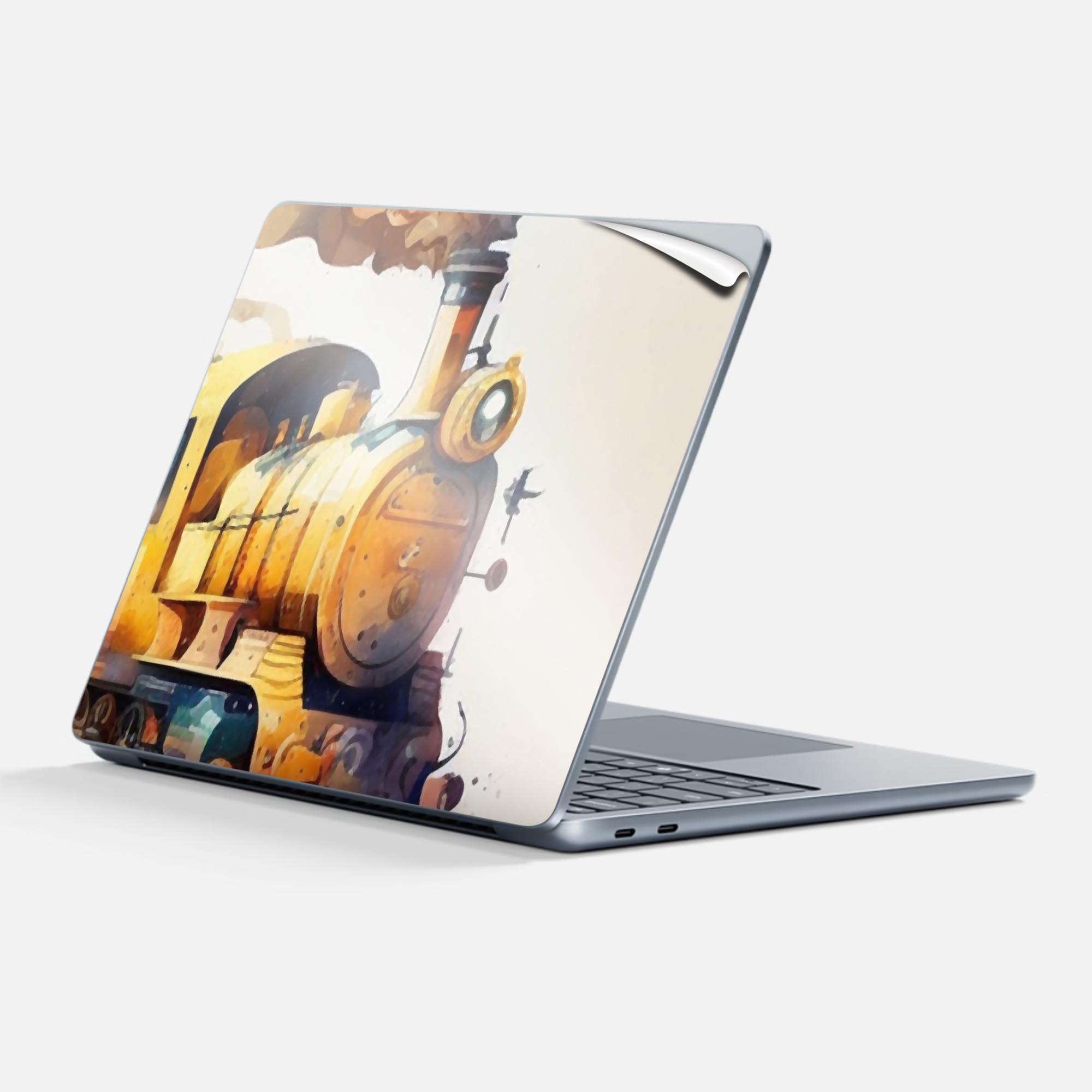 Surface Laptop 第7世代 13 インチ 用 スキンシール 全面スキンシール フル 背面 底 ステッカー 保護シ..