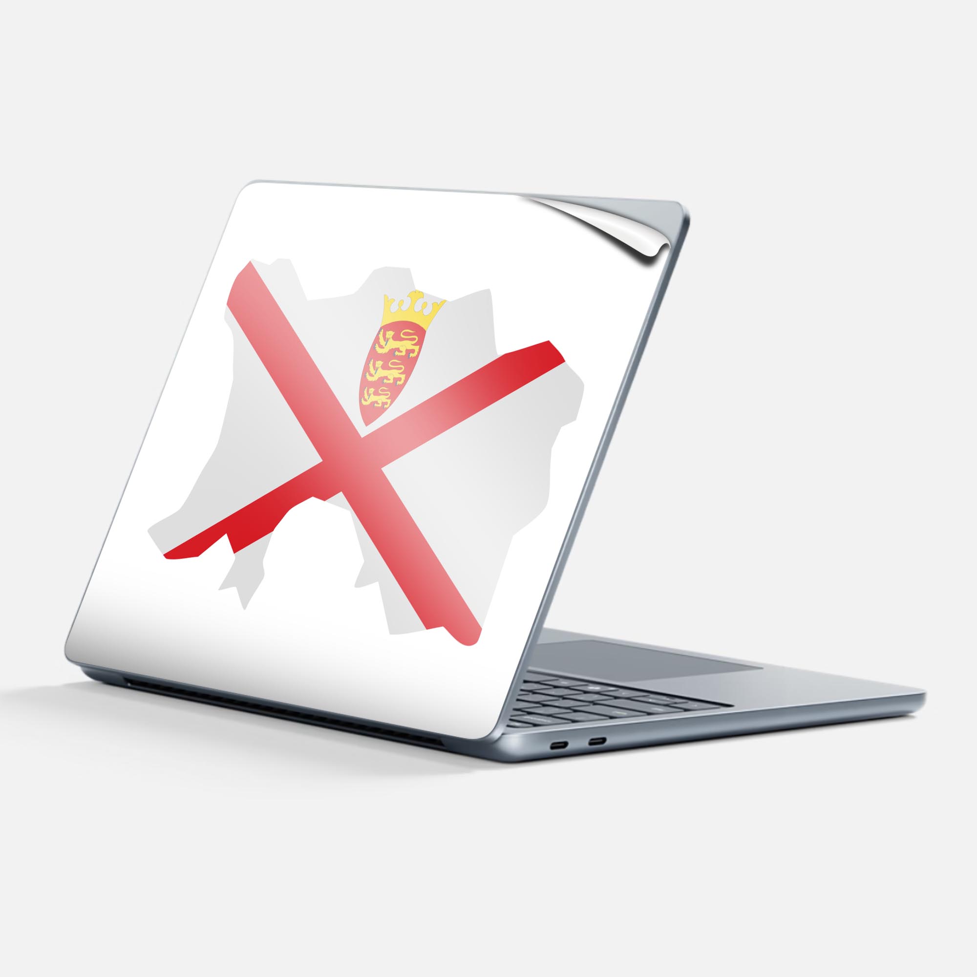 Surface Laptop 第7世代 13 インチ 用 スキンシール 全面スキンシール フル 背面 底 ステッカー 保護シール キャラクター かわいい 034...