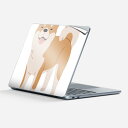 Surface Laptop 第7世代 13 インチ 用 スキンシール 全面スキンシール フル 背面 底 ステッカー 保護シール キャラクター かわいい 034711 アニマル 犬 かわいい|詳細画像