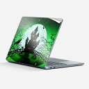 Surface Laptop 第7世代 13 インチ 用 スキンシール 全面スキンシール フル 背面 底 ステッカー 保護シール キャラクター かわいい 004761 ハロウィン イラスト