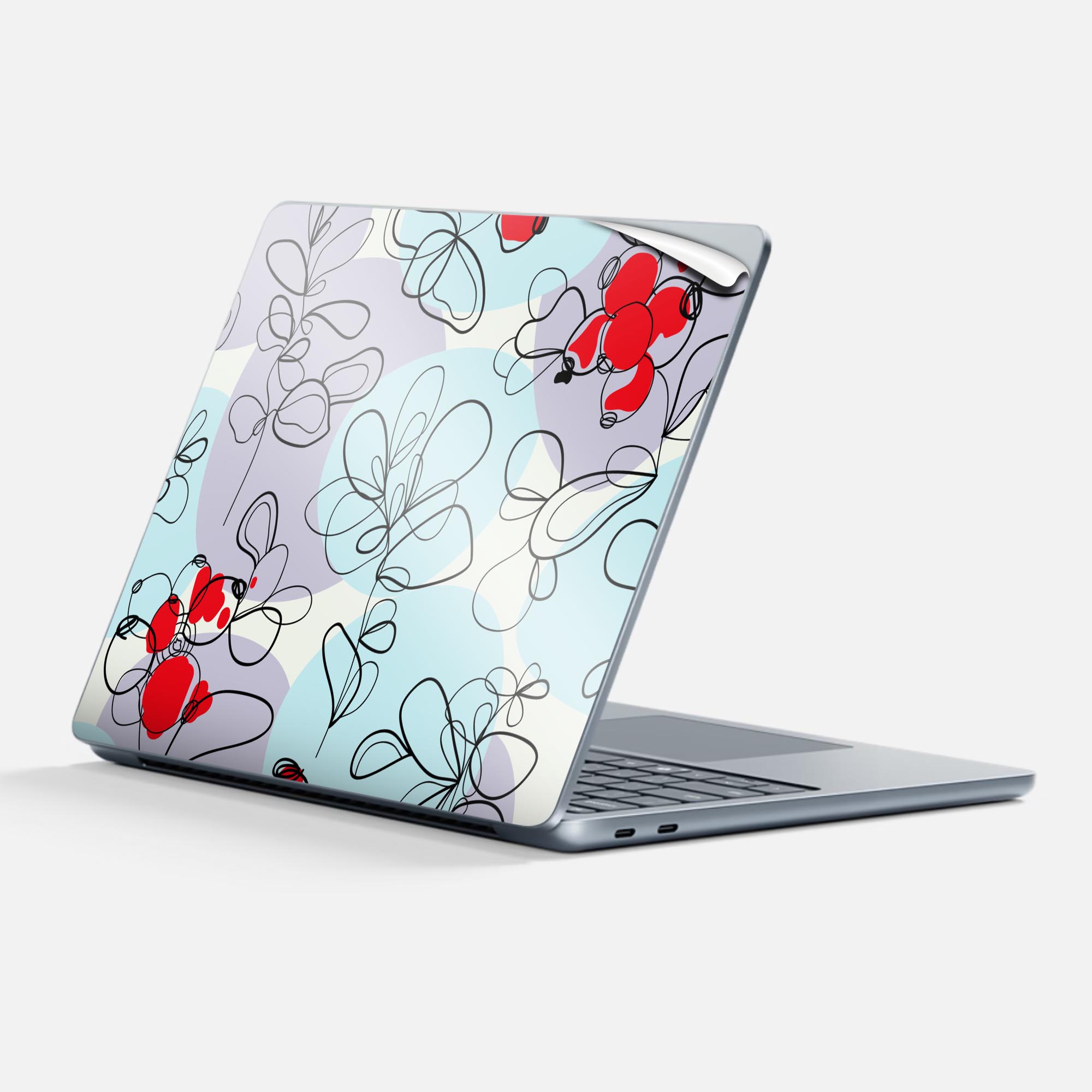 商品特徴・貼るだけでかんたん着せ替え、Surfac Laptop(第7世代) 13インチ 共通対応デザインスキンシール・高精細プリントで写真と遜色のない仕上がり！半光沢シートでしっとりツヤのある表現力・ちょっとしたすり傷からSurface本体を保護・接着部はエアフリー素材で気泡の心配も軽減・再剥離素材なので貼り付け時の調整も安心注意事項画像はサンプルですので、ご覧の環境によっては多少色味に違いを感じる場合がございます。 イメージと違った、モニターと色味が異なるという理由での交換や返金はご対応出来かねます。スキンシールのみの販売で、本体は付属しません。また、シールは背面部用のみとなります。初回貼付時の位置調整や貼り直しは可能ですが、しっかりと押し付けて接着させた後の再剥離、再利用は保証しておりません。また接着部に油分や汚れが付着しますと角の部分は剥がれやすくなりますので、貼付時はあまり触れないようにご注意ください。無地のセミグロスシートにデザインをプリントした商品で、デコなどの加工はございません。 凹凸や光沢があるように見えたり布地や金属を素材にしたように見える商品もありますが、デザインの図版によるものです。印刷時に微妙な画像のズレが生じる場合がございます。ご注文後に1点1点制作する受注生産品の為、不良品以外のご返品や交換は固くお断りします。 発送について完全受注生産のハンドメイド商品となりますので、既製品と比べて発送までお時間を頂いています。 基本的に決済確認後、最大で10営業日での発送となります。繁忙期や休業日明けの場合はさらに時間がかかる場合があります。 その際には別途メールにてご連絡致します。メール便の場合、発送日から到着までに2?4日ほどかかる場合が多く、紛失などの保障もご対応できかねます。あらかじめご了承下さい。
