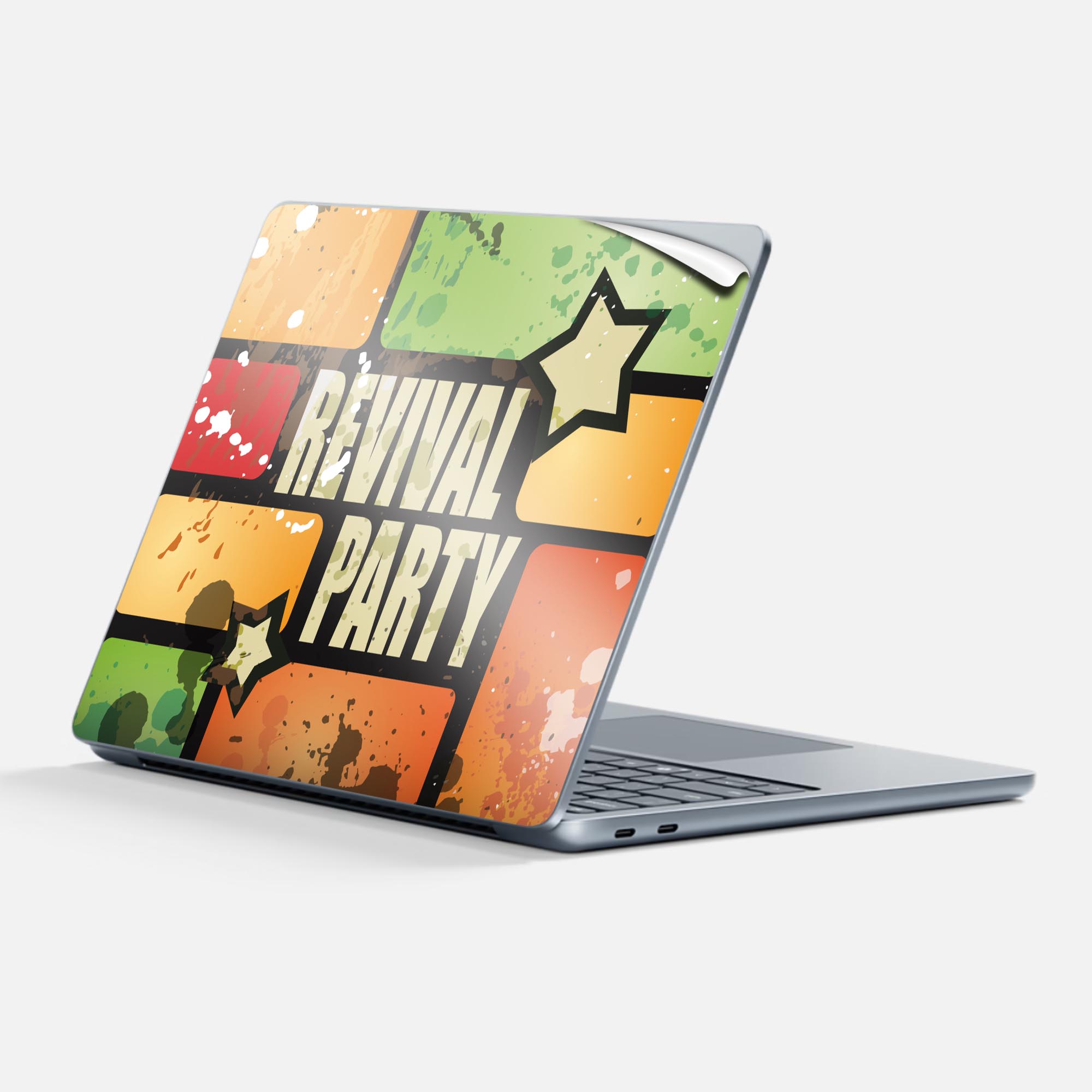 商品特徴・貼るだけでかんたん着せ替え、Surfac Laptop(第7世代) 13インチ 共通対応デザインスキンシール・高精細プリントで写真と遜色のない仕上がり！半光沢シートでしっとりツヤのある表現力・ちょっとしたすり傷からSurface本体を保護・接着部はエアフリー素材で気泡の心配も軽減・再剥離素材なので貼り付け時の調整も安心注意事項画像はサンプルですので、ご覧の環境によっては多少色味に違いを感じる場合がございます。 イメージと違った、モニターと色味が異なるという理由での交換や返金はご対応出来かねます。スキンシールのみの販売で、本体は付属しません。また、シールは背面部用のみとなります。初回貼付時の位置調整や貼り直しは可能ですが、しっかりと押し付けて接着させた後の再剥離、再利用は保証しておりません。また接着部に油分や汚れが付着しますと角の部分は剥がれやすくなりますので、貼付時はあまり触れないようにご注意ください。無地のセミグロスシートにデザインをプリントした商品で、デコなどの加工はございません。 凹凸や光沢があるように見えたり布地や金属を素材にしたように見える商品もありますが、デザインの図版によるものです。印刷時に微妙な画像のズレが生じる場合がございます。ご注文後に1点1点制作する受注生産品の為、不良品以外のご返品や交換は固くお断りします。 発送について完全受注生産のハンドメイド商品となりますので、既製品と比べて発送までお時間を頂いています。 基本的に決済確認後、最大で10営業日での発送となります。繁忙期や休業日明けの場合はさらに時間がかかる場合があります。 その際には別途メールにてご連絡致します。メール便の場合、発送日から到着までに2?4日ほどかかる場合が多く、紛失などの保障もご対応できかねます。あらかじめご了承下さい。