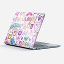 Surface Laptop 第7世代 13 インチ 用 スキンシール 全面スキンシール フル laptop7用 背面 底 ステッカー 保護シール キャラクター...
