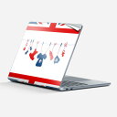 Surface Laptop 第7世代 13 インチ 用 スキンシール 全面スキンシール フル laptop7用 背面 底 ステッカー 保護シール キャラクター...