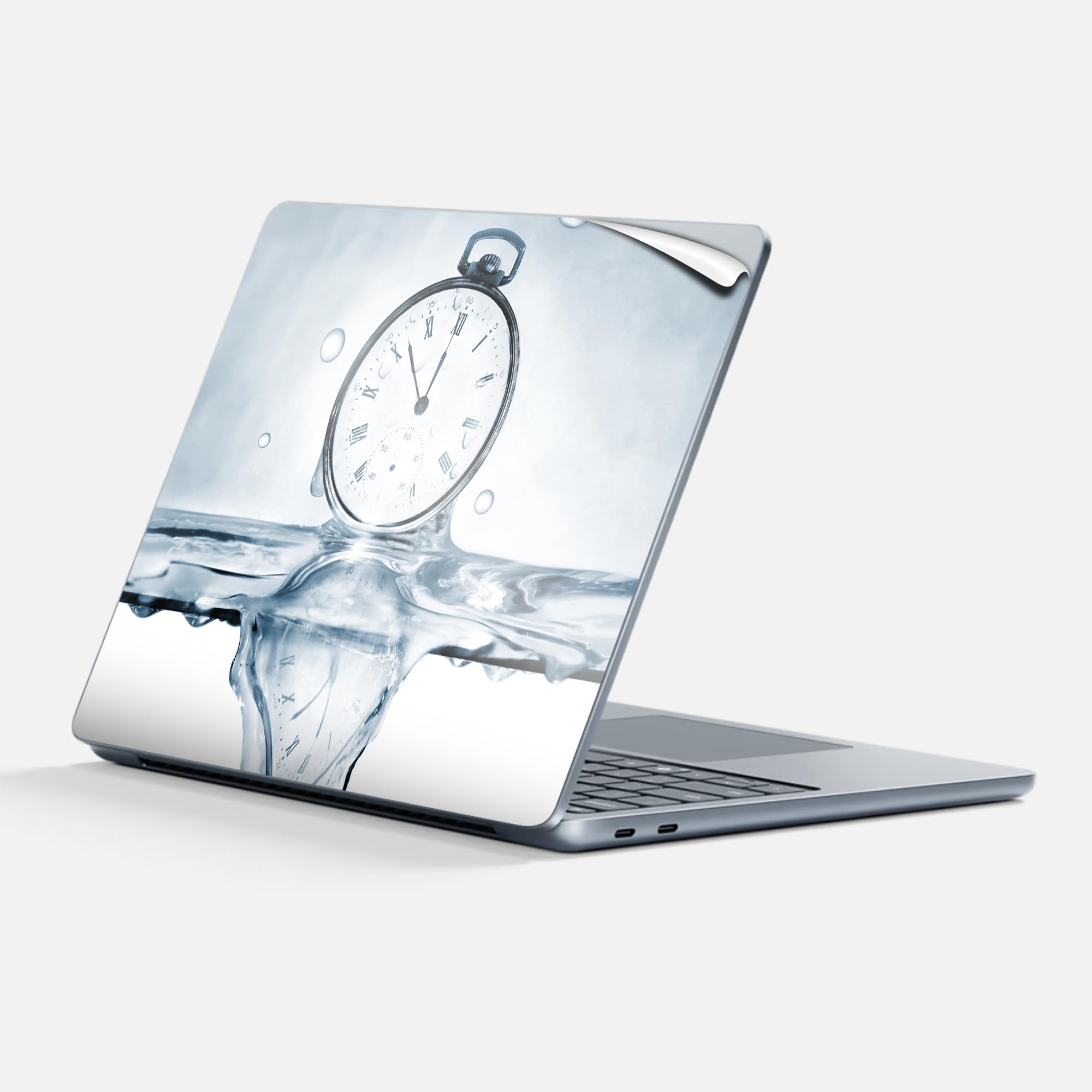 Surface Laptop 第7世代 13 インチ 用 スキンシール 全面スキンシール フル 背面 底 ステッカー 保護シ..