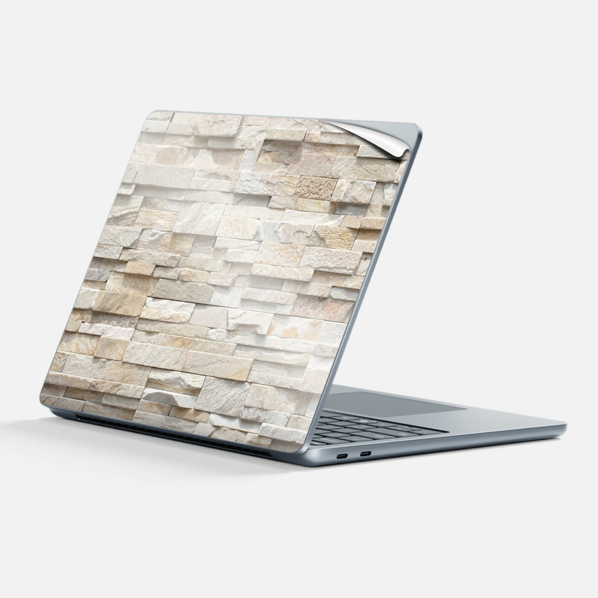 Surface Laptop 第7世代 13 インチ 用 スキンシール 全面スキンシール フル 背面 底 ステッカー 保護シ..