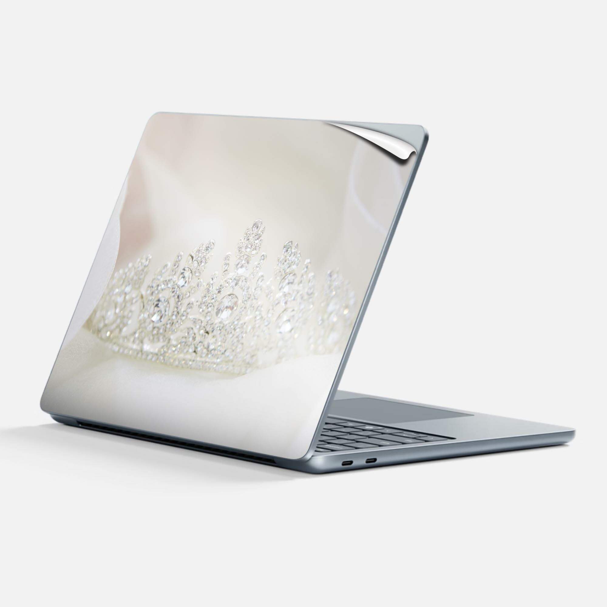 Surface Laptop 第7世代 13 インチ 用 スキンシール 全面スキンシール フル 背面 底 ステッカー 保護シ..