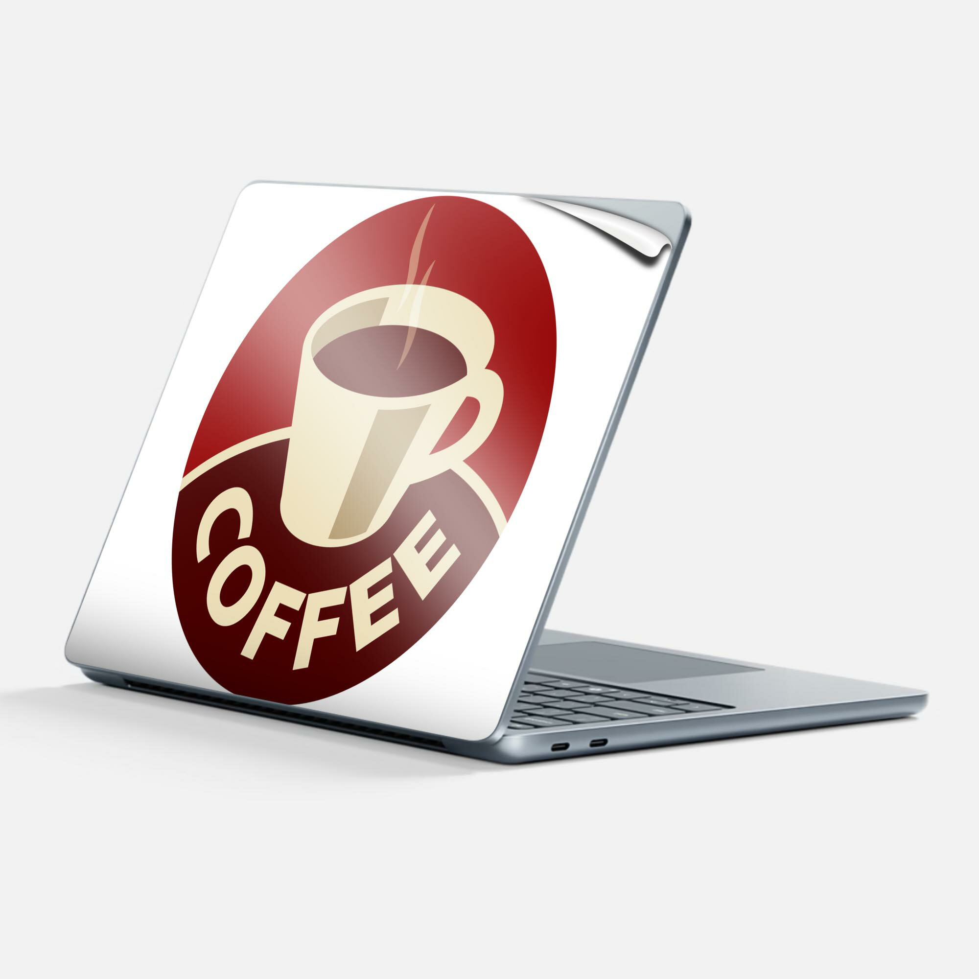 Surface Laptop 第7世代 13 インチ 用 スキンシール 全面スキンシール フル 背面 底 ステッカー 保護シ..