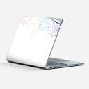 Surface Laptop 第7世代 13 インチ 用 スキンシール 全面スキンシール フル 背面 底 ステッカー 保護シール キャラクター かわいい 009639 花火 カラフル シンプル