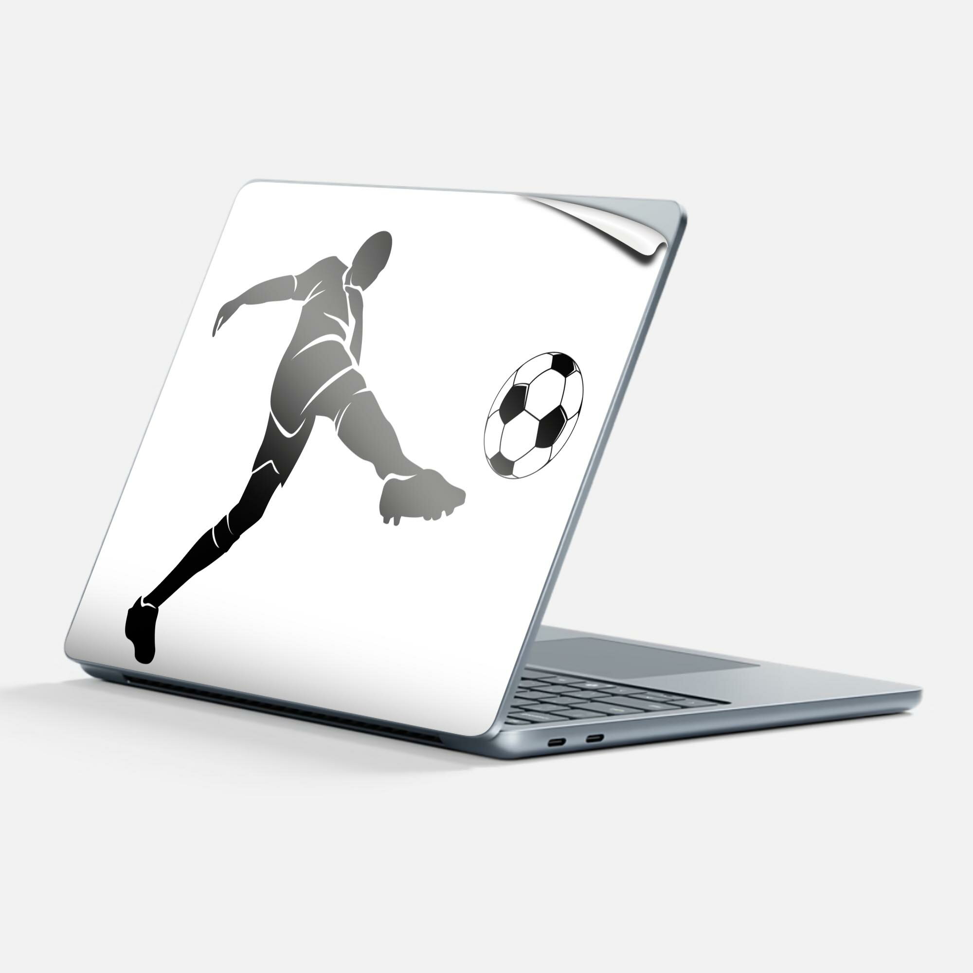 Surface Laptop 第7世代 13 インチ 用 スキンシール 全面スキンシール フル 背面 底 ステッカー 保護シ..