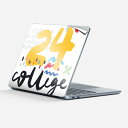 Surface Laptop 第7世代 13 インチ 用 スキンシール 全面スキンシール フル 背面 底 ステッカー 保護シール キャラクター かわいい 012317 数字 カラフル 文字|詳細画像