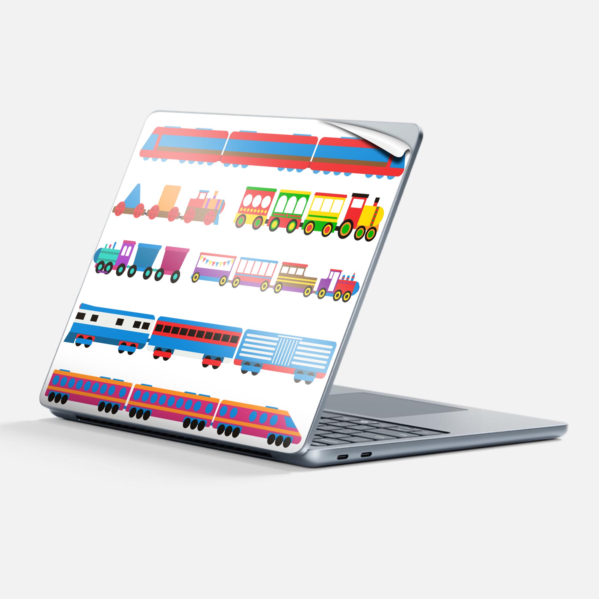 Surface Laptop 第7世代 13 インチ 用 スキンシール 全面スキンシール フル 背面 底 ステッカー 保護シ..