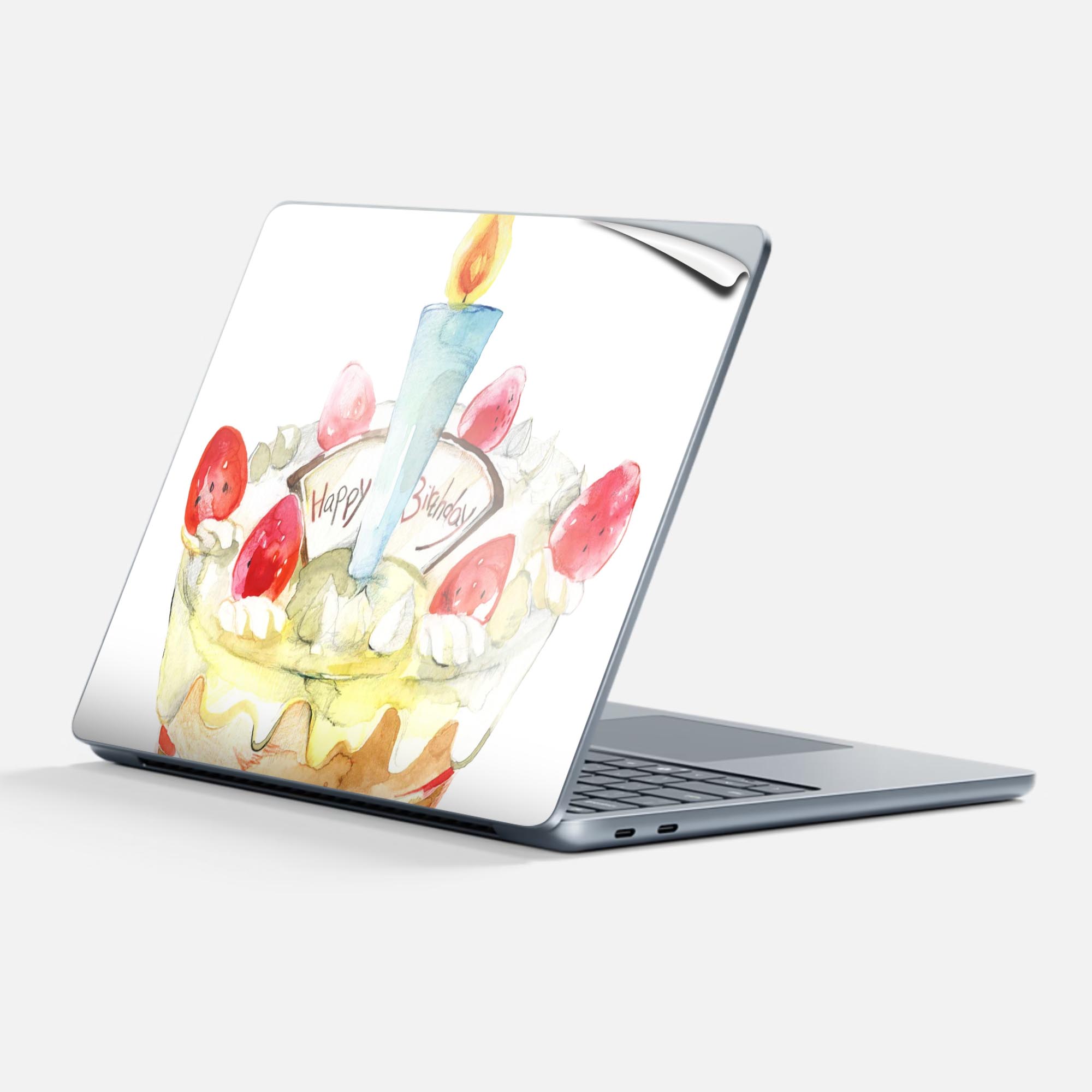 Surface Laptop 第7世代 13 インチ 用 スキンシール 全面スキンシール フル 背面 底 ステッカー 保護シ..