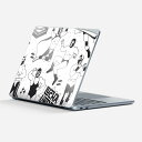 Surface Laptop 第7世代 13 インチ 用 スキンシール 全面スキンシール フル 背面 底 ステッカー 保護シール キャラクター かわいい 014134 プロレス マスク キャラクター