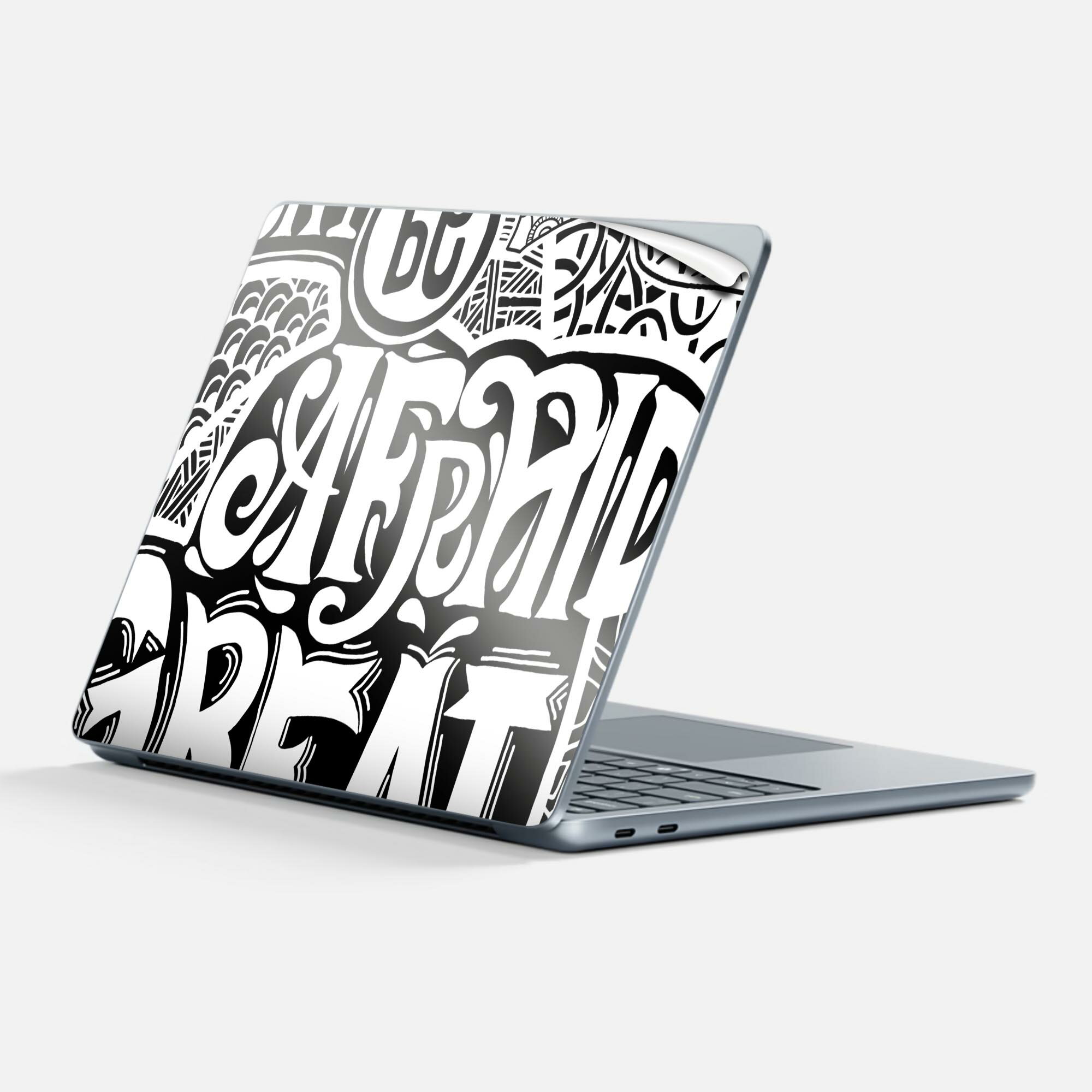 Surface Laptop 第7世代 13 インチ 用 スキンシール 全面スキンシール フル 背面 底 ステッカー 保護シ..