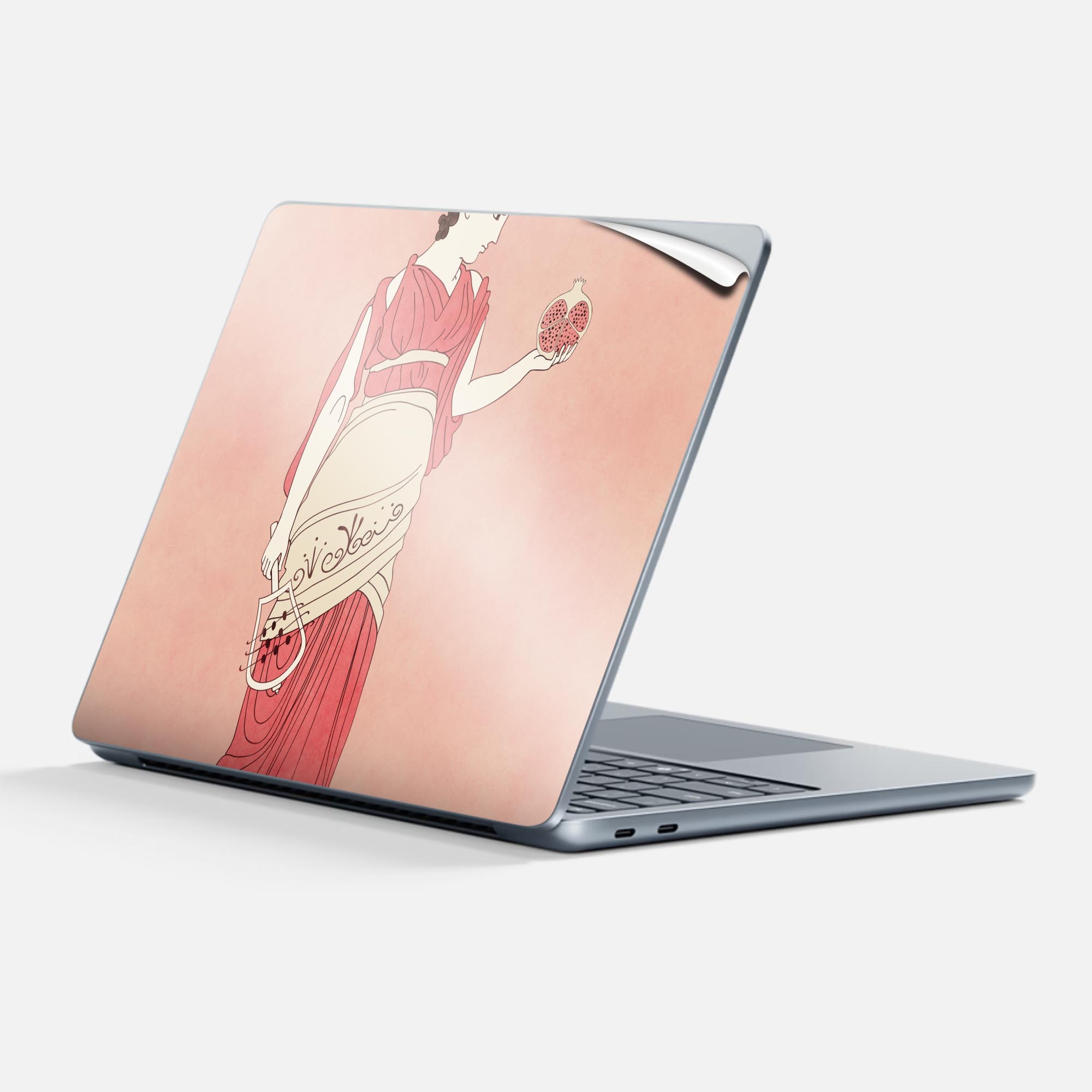 商品特徴・貼るだけでかんたん着せ替え、Surfac Laptop(第7世代) 13インチ 共通対応デザインスキンシール・高精細プリントで写真と遜色のない仕上がり！半光沢シートでしっとりツヤのある表現力・ちょっとしたすり傷からSurface本体を保護・接着部はエアフリー素材で気泡の心配も軽減・再剥離素材なので貼り付け時の調整も安心注意事項画像はサンプルですので、ご覧の環境によっては多少色味に違いを感じる場合がございます。 イメージと違った、モニターと色味が異なるという理由での交換や返金はご対応出来かねます。スキンシールのみの販売で、本体は付属しません。また、シールは背面部用のみとなります。初回貼付時の位置調整や貼り直しは可能ですが、しっかりと押し付けて接着させた後の再剥離、再利用は保証しておりません。また接着部に油分や汚れが付着しますと角の部分は剥がれやすくなりますので、貼付時はあまり触れないようにご注意ください。無地のセミグロスシートにデザインをプリントした商品で、デコなどの加工はございません。 凹凸や光沢があるように見えたり布地や金属を素材にしたように見える商品もありますが、デザインの図版によるものです。印刷時に微妙な画像のズレが生じる場合がございます。ご注文後に1点1点制作する受注生産品の為、不良品以外のご返品や交換は固くお断りします。 発送について完全受注生産のハンドメイド商品となりますので、既製品と比べて発送までお時間を頂いています。 基本的に決済確認後、最大で10営業日での発送となります。繁忙期や休業日明けの場合はさらに時間がかかる場合があります。 その際には別途メールにてご連絡致します。メール便の場合、発送日から到着までに2?4日ほどかかる場合が多く、紛失などの保障もご対応できかねます。あらかじめご了承下さい。