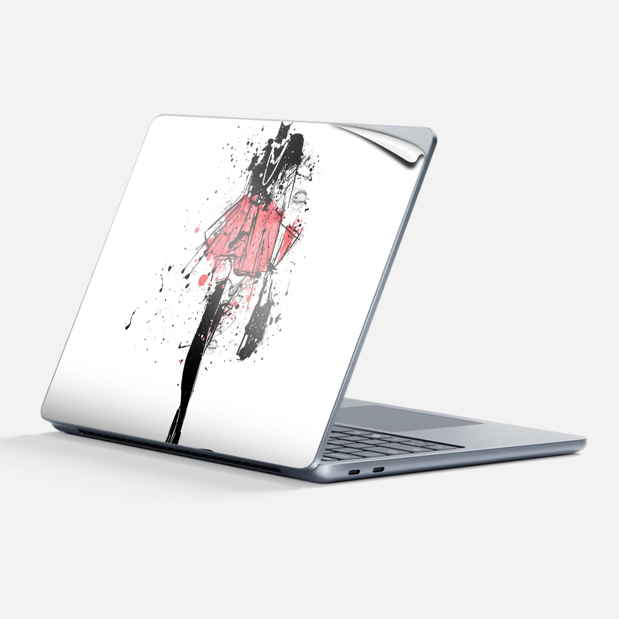 商品特徴・貼るだけでかんたん着せ替え、Surfac Laptop(第7世代) 13インチ 共通対応デザインスキンシール・高精細プリントで写真と遜色のない仕上がり！半光沢シートでしっとりツヤのある表現力・ちょっとしたすり傷からSurface本体を保護・接着部はエアフリー素材で気泡の心配も軽減・再剥離素材なので貼り付け時の調整も安心注意事項画像はサンプルですので、ご覧の環境によっては多少色味に違いを感じる場合がございます。 イメージと違った、モニターと色味が異なるという理由での交換や返金はご対応出来かねます。スキンシールのみの販売で、本体は付属しません。また、シールは背面部用のみとなります。初回貼付時の位置調整や貼り直しは可能ですが、しっかりと押し付けて接着させた後の再剥離、再利用は保証しておりません。また接着部に油分や汚れが付着しますと角の部分は剥がれやすくなりますので、貼付時はあまり触れないようにご注意ください。無地のセミグロスシートにデザインをプリントした商品で、デコなどの加工はございません。 凹凸や光沢があるように見えたり布地や金属を素材にしたように見える商品もありますが、デザインの図版によるものです。印刷時に微妙な画像のズレが生じる場合がございます。ご注文後に1点1点制作する受注生産品の為、不良品以外のご返品や交換は固くお断りします。 発送について完全受注生産のハンドメイド商品となりますので、既製品と比べて発送までお時間を頂いています。 基本的に決済確認後、最大で10営業日での発送となります。繁忙期や休業日明けの場合はさらに時間がかかる場合があります。 その際には別途メールにてご連絡致します。メール便の場合、発送日から到着までに2?4日ほどかかる場合が多く、紛失などの保障もご対応できかねます。あらかじめご了承下さい。