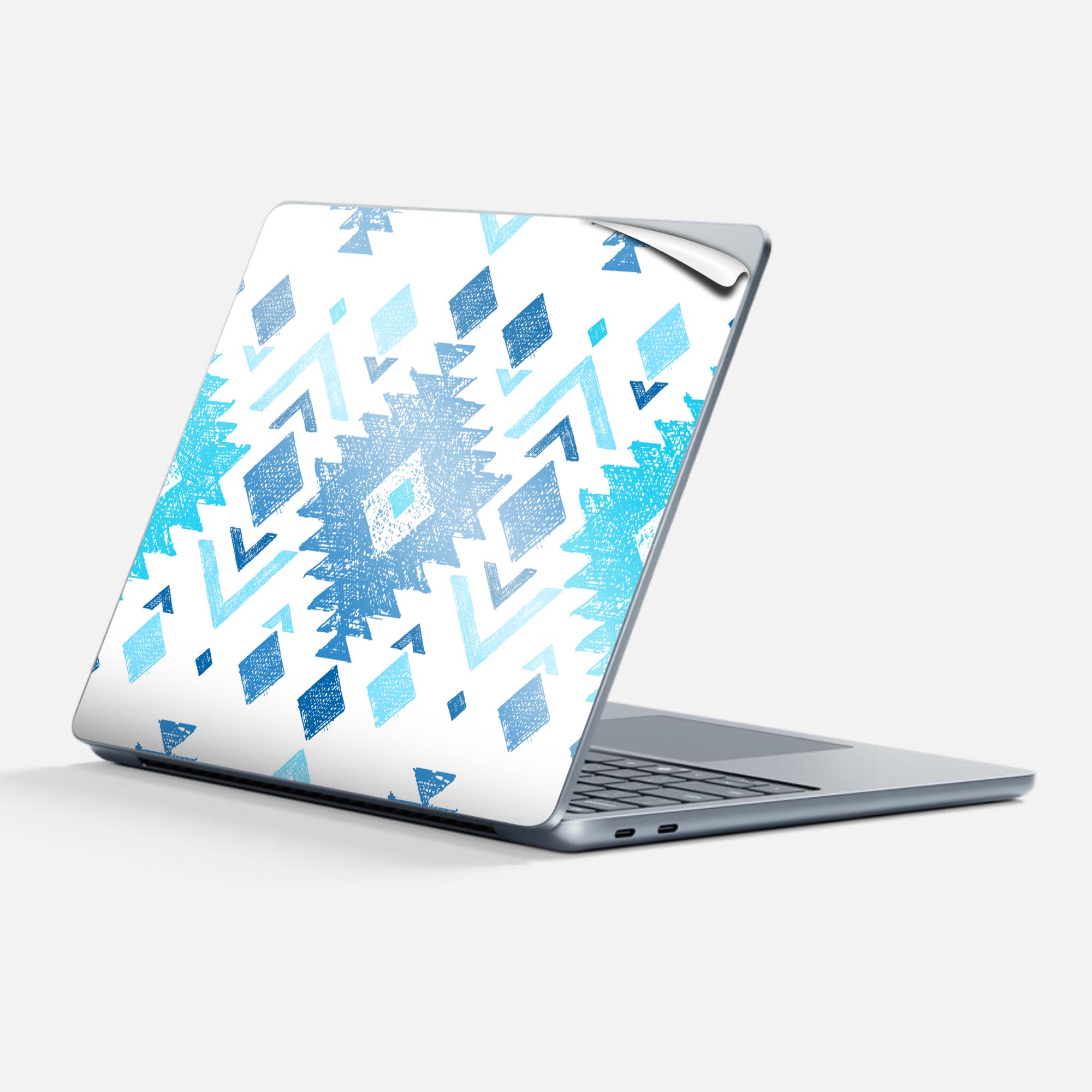 商品特徴・貼るだけでかんたん着せ替え、Surfac Laptop(第7世代) 13インチ 共通対応デザインスキンシール・高精細プリントで写真と遜色のない仕上がり！半光沢シートでしっとりツヤのある表現力・ちょっとしたすり傷からSurface本体を保護・接着部はエアフリー素材で気泡の心配も軽減・再剥離素材なので貼り付け時の調整も安心注意事項画像はサンプルですので、ご覧の環境によっては多少色味に違いを感じる場合がございます。 イメージと違った、モニターと色味が異なるという理由での交換や返金はご対応出来かねます。スキンシールのみの販売で、本体は付属しません。また、シールは背面部用のみとなります。初回貼付時の位置調整や貼り直しは可能ですが、しっかりと押し付けて接着させた後の再剥離、再利用は保証しておりません。また接着部に油分や汚れが付着しますと角の部分は剥がれやすくなりますので、貼付時はあまり触れないようにご注意ください。無地のセミグロスシートにデザインをプリントした商品で、デコなどの加工はございません。 凹凸や光沢があるように見えたり布地や金属を素材にしたように見える商品もありますが、デザインの図版によるものです。印刷時に微妙な画像のズレが生じる場合がございます。ご注文後に1点1点制作する受注生産品の為、不良品以外のご返品や交換は固くお断りします。 発送について完全受注生産のハンドメイド商品となりますので、既製品と比べて発送までお時間を頂いています。 基本的に決済確認後、最大で10営業日での発送となります。繁忙期や休業日明けの場合はさらに時間がかかる場合があります。 その際には別途メールにてご連絡致します。メール便の場合、発送日から到着までに2?4日ほどかかる場合が多く、紛失などの保障もご対応できかねます。あらかじめご了承下さい。