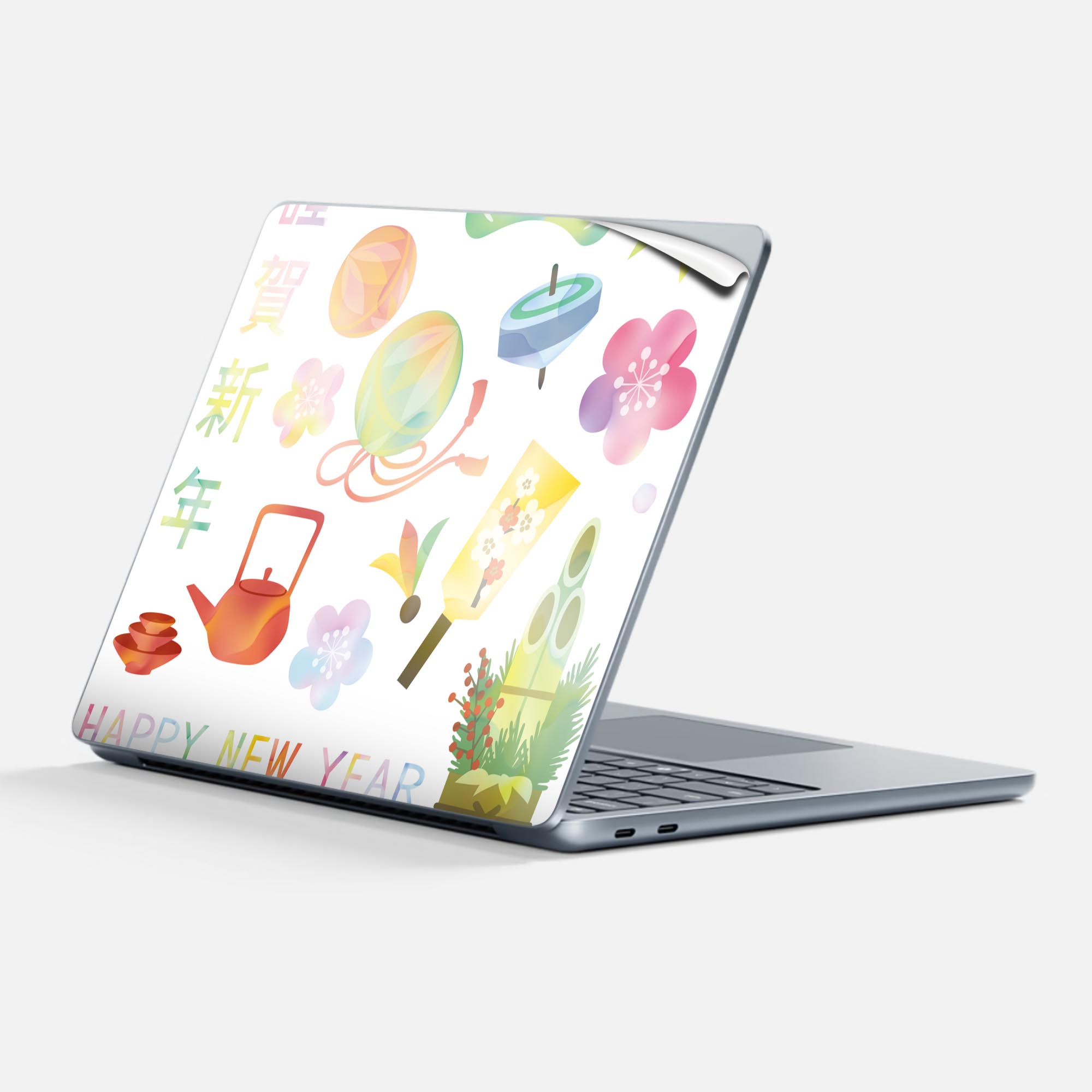 商品特徴・貼るだけでかんたん着せ替え、Surfac Laptop(第7世代) 13インチ 共通対応デザインスキンシール・高精細プリントで写真と遜色のない仕上がり！半光沢シートでしっとりツヤのある表現力・ちょっとしたすり傷からSurface本体を保護・接着部はエアフリー素材で気泡の心配も軽減・再剥離素材なので貼り付け時の調整も安心注意事項画像はサンプルですので、ご覧の環境によっては多少色味に違いを感じる場合がございます。 イメージと違った、モニターと色味が異なるという理由での交換や返金はご対応出来かねます。スキンシールのみの販売で、本体は付属しません。また、シールは背面部用のみとなります。初回貼付時の位置調整や貼り直しは可能ですが、しっかりと押し付けて接着させた後の再剥離、再利用は保証しておりません。また接着部に油分や汚れが付着しますと角の部分は剥がれやすくなりますので、貼付時はあまり触れないようにご注意ください。無地のセミグロスシートにデザインをプリントした商品で、デコなどの加工はございません。 凹凸や光沢があるように見えたり布地や金属を素材にしたように見える商品もありますが、デザインの図版によるものです。印刷時に微妙な画像のズレが生じる場合がございます。ご注文後に1点1点制作する受注生産品の為、不良品以外のご返品や交換は固くお断りします。 発送について完全受注生産のハンドメイド商品となりますので、既製品と比べて発送までお時間を頂いています。 基本的に決済確認後、最大で10営業日での発送となります。繁忙期や休業日明けの場合はさらに時間がかかる場合があります。 その際には別途メールにてご連絡致します。メール便の場合、発送日から到着までに2?4日ほどかかる場合が多く、紛失などの保障もご対応できかねます。あらかじめご了承下さい。