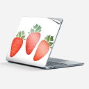 Surface Laptop 第7世代 13 インチ 用 スキンシール 全面スキンシール フル 背面 底 ステッカー 保護シール キャラクター かわいい 014692 イチゴ フルーツ