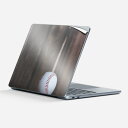 Surface Laptop 第7世代 13 インチ 用 スキンシール 全面スキンシール フル 背面 底 ステッカー 保護シール キャラクター かわいい 014860 ボール 野球