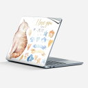 Surface Laptop 第7世代 13 インチ 用 スキンシール 全面スキンシール フル 背面 底 ステッカー 保護シール キャラクター かわいい 015593 猫 夫婦 愛 英語|詳細画像
