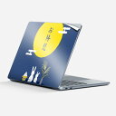Surface Laptop 第7世代 13 インチ 用 スキンシール 全面スキンシール フル laptop7用 背面 底 ステッカー 保護シール キャラクター かわいい 023396 女性 顔 人物 015802 お月見 うさぎ 秋