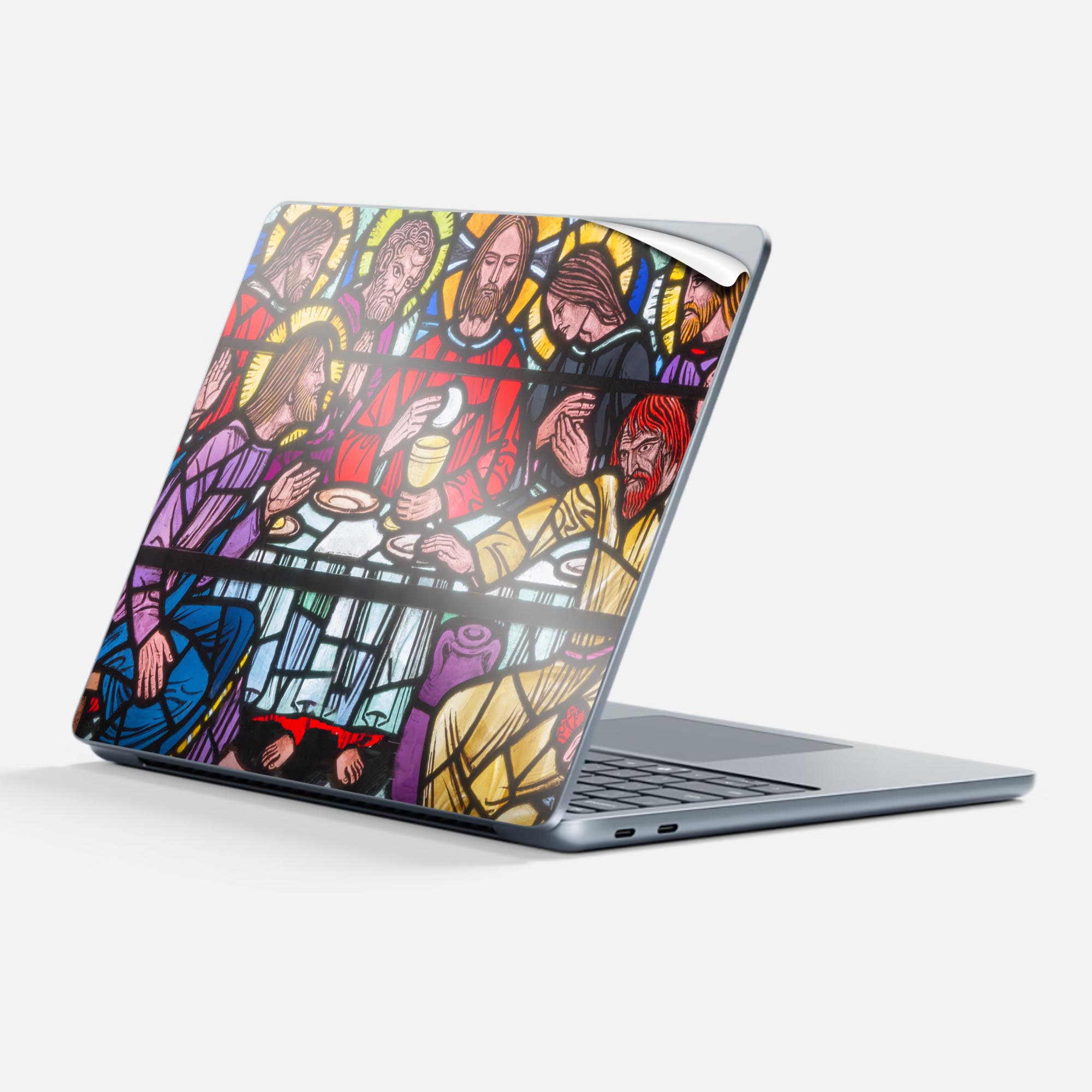 Surface Laptop 第7世代 13 インチ 用 スキンシール 全面スキンシール フル 背面 底 ステッカー 保護シ..