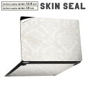 Surface Laptop 第7世代 13.8 / 15 インチ 用 スキンシール 全面スキンシール フル laptop7用 背面 底 ステッカー 保護シール キャラクター かわいい 000766 ダマスク 模様
