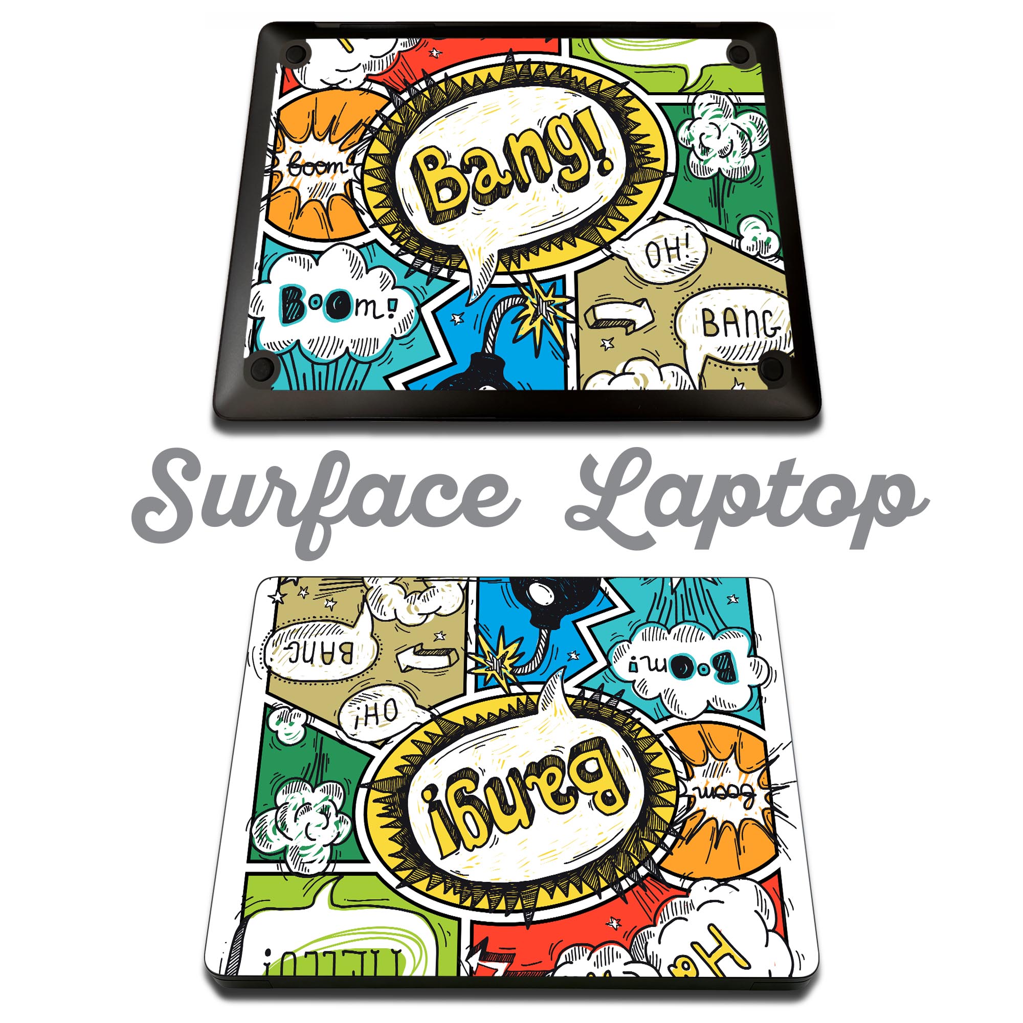 Surface Laptop 第7世代 13.8 15 インチ 用 スキンシール 全面スキンシール フル laptop7用 背面 case-style-37182675 スマコレ サンプル画像2