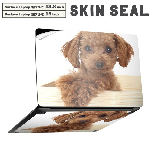 Surface Laptop 第7世代 13.8 / 15 インチ 用 スキンシール 全面スキンシール フル laptop7用 背面 底 ステッカー 保護シール キャラクター かわいい 002769 犬 動物 写真 Surface Laptop 第7世代 13.8 / 15 インチ 用 スキンシール 全面スキンシール フル laptop7用 背面 底 ステッカー 保護シール キャラクター かわいい 002769 犬 動物 写真